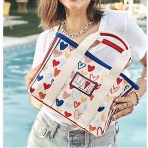 Colorful Heart Crossbody Bag